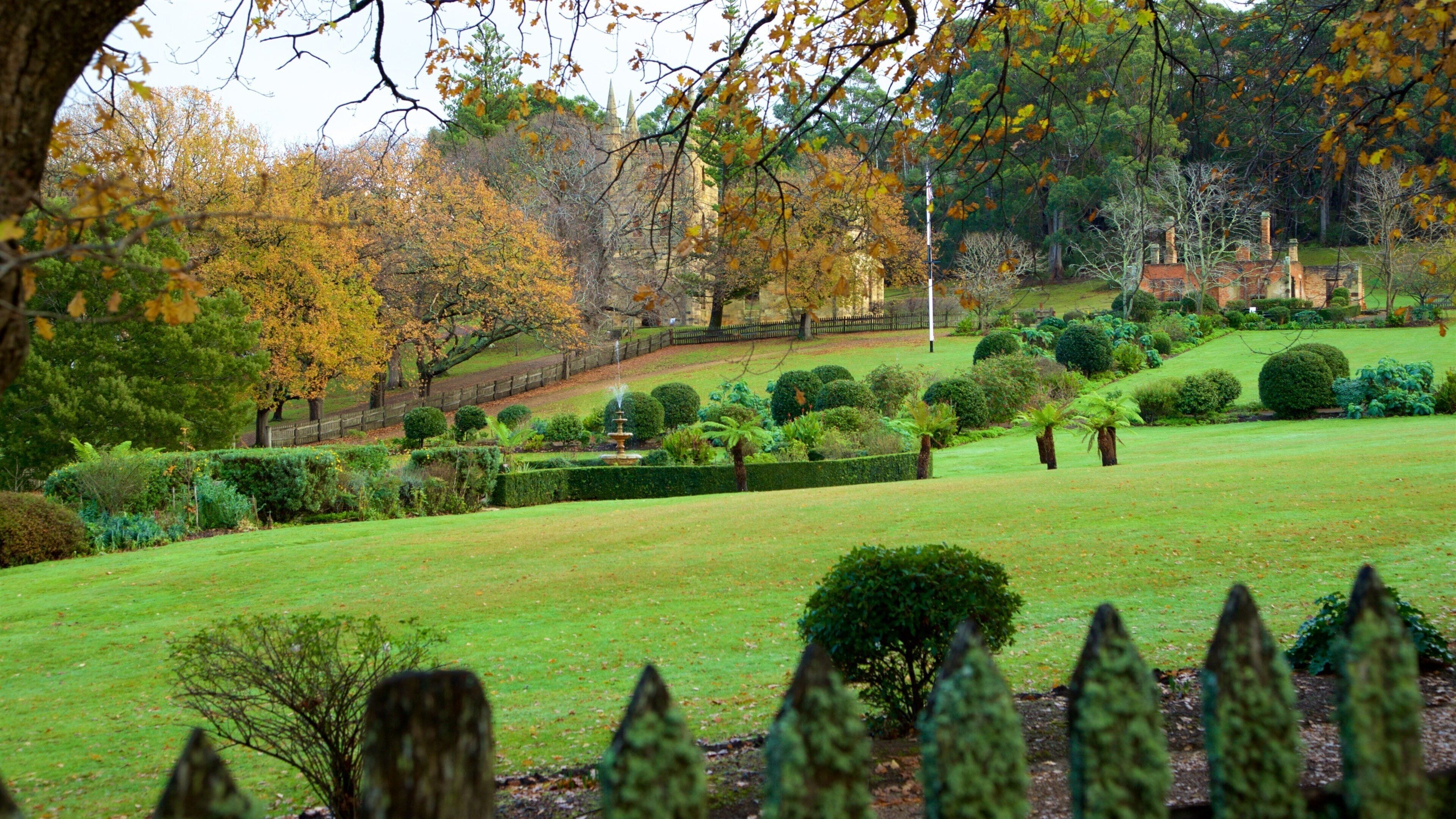 Port Arthur Historic Site featuring heritage elements and a garden