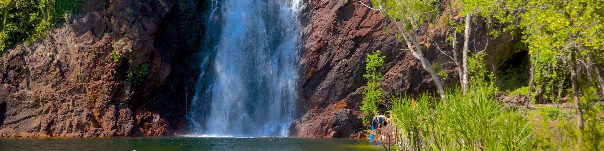Litchfield National Park das einen Landschaften und Wasserfall