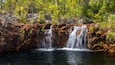 Litchfield National Park showing a cascade and a lake or waterhole