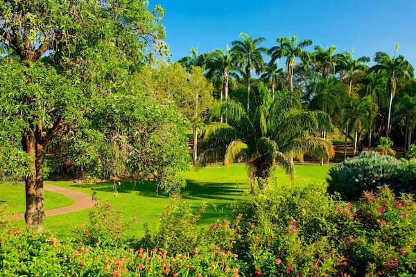 Jardins botaniques George Brown Darwin mettant en vedette parc