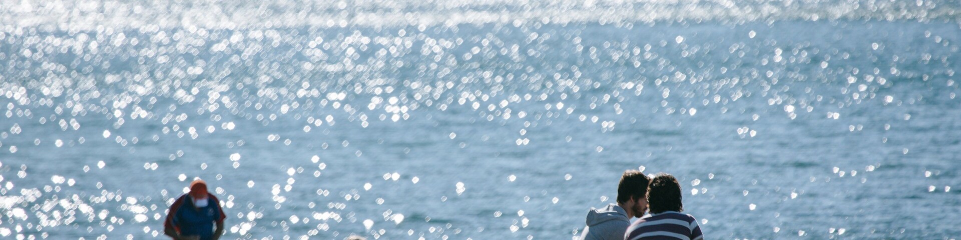 Mooloolaba Beach featuring general coastal views and rugged coastline as well as a couple