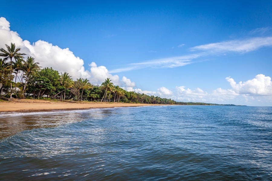 Mission Beach Coastline Queensland Australi