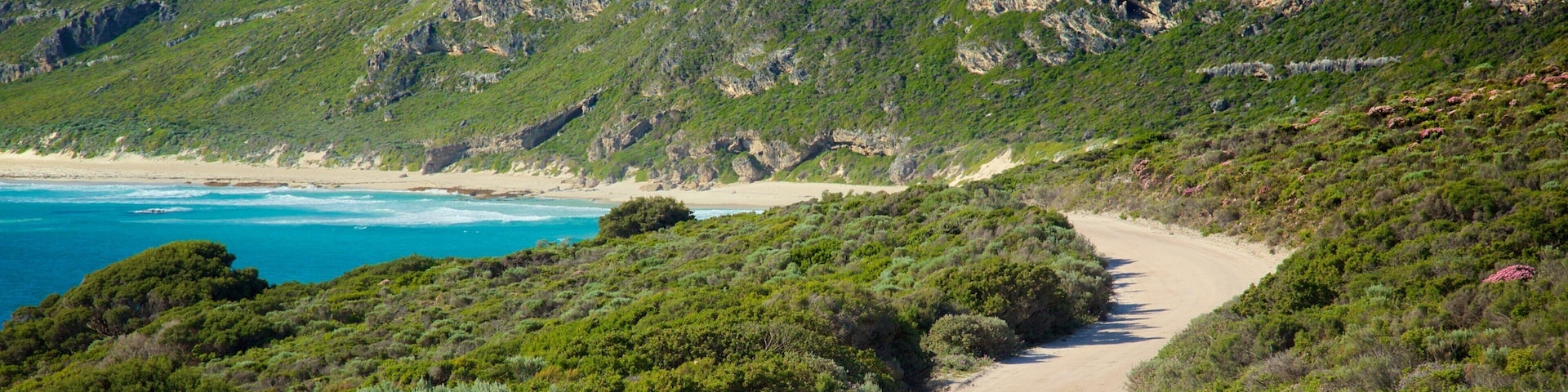 Playa de Conto ofreciendo una bahía o un puerto, una playa y vista general a la costa