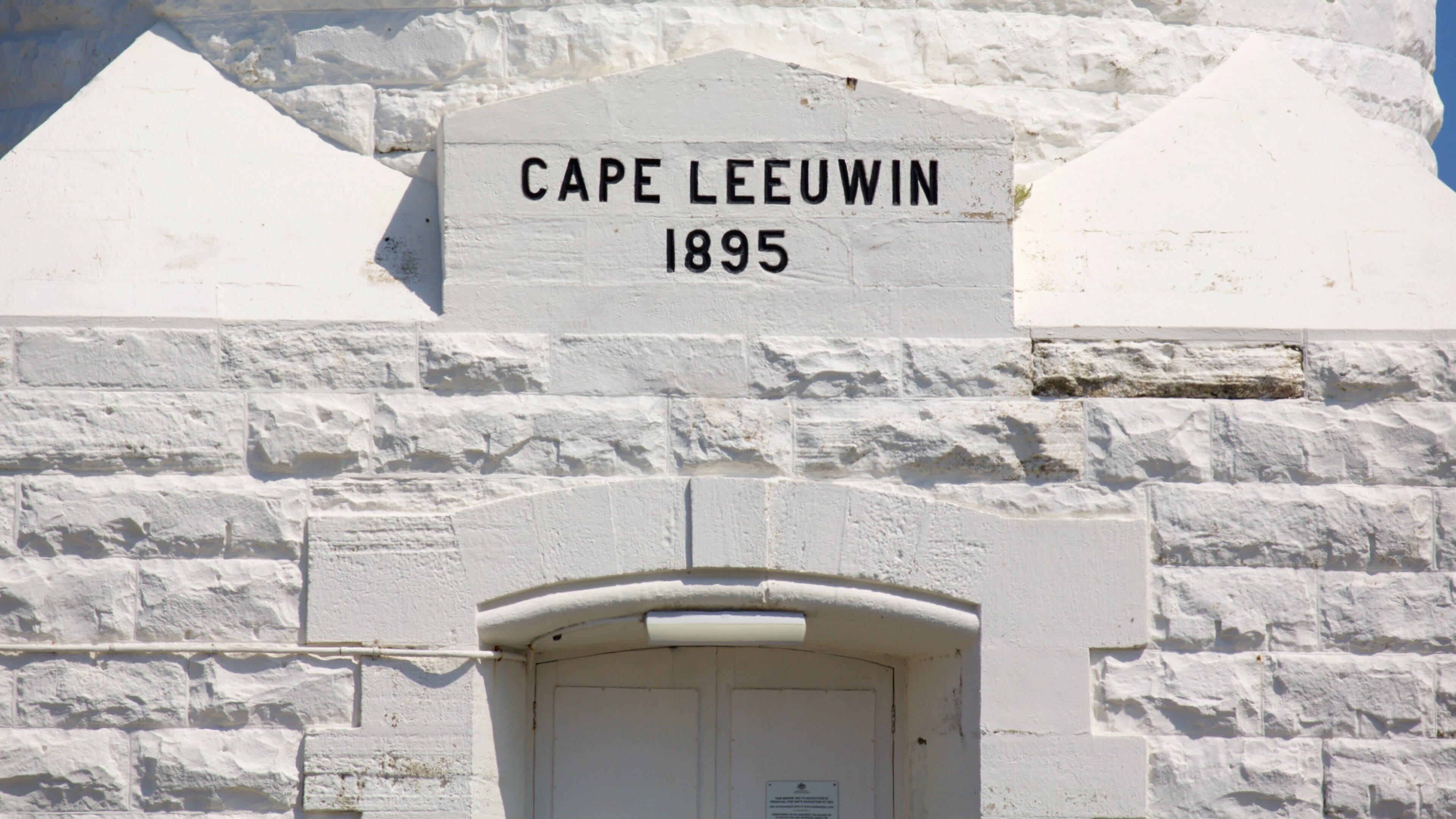 케이프 리우윈 등대 이 포함 신호