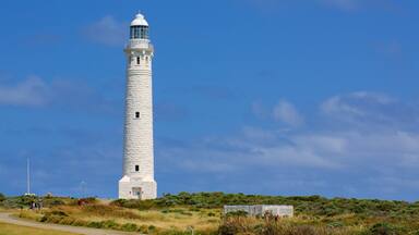 Cape Leeuwin Lighthouse featuring a lighthouse
