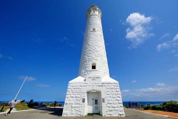 Cape Leeuwin Lighthouse featuring a lighthouse