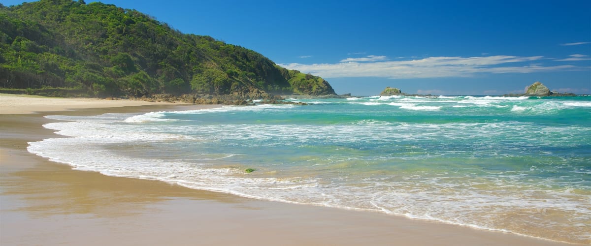 Kings Beach showing a sandy beach
