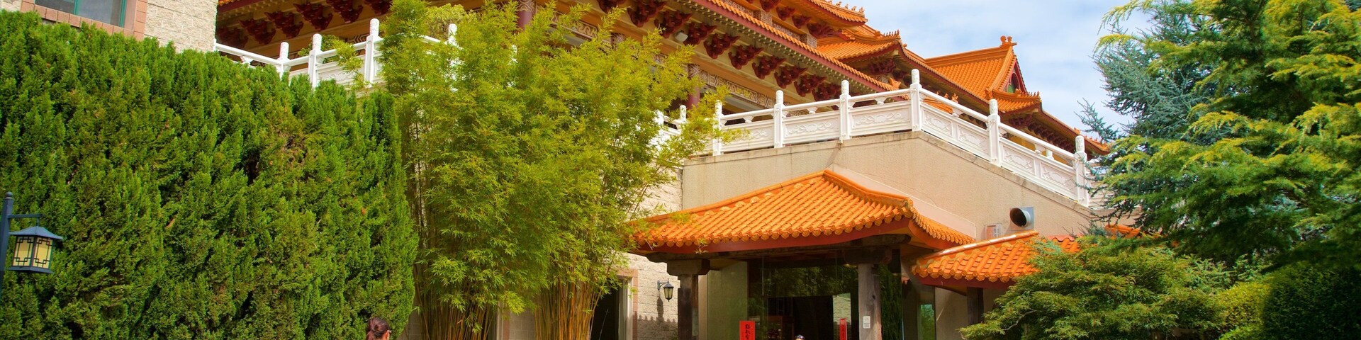 Nan Tien Temple featuring a temple or place of worship