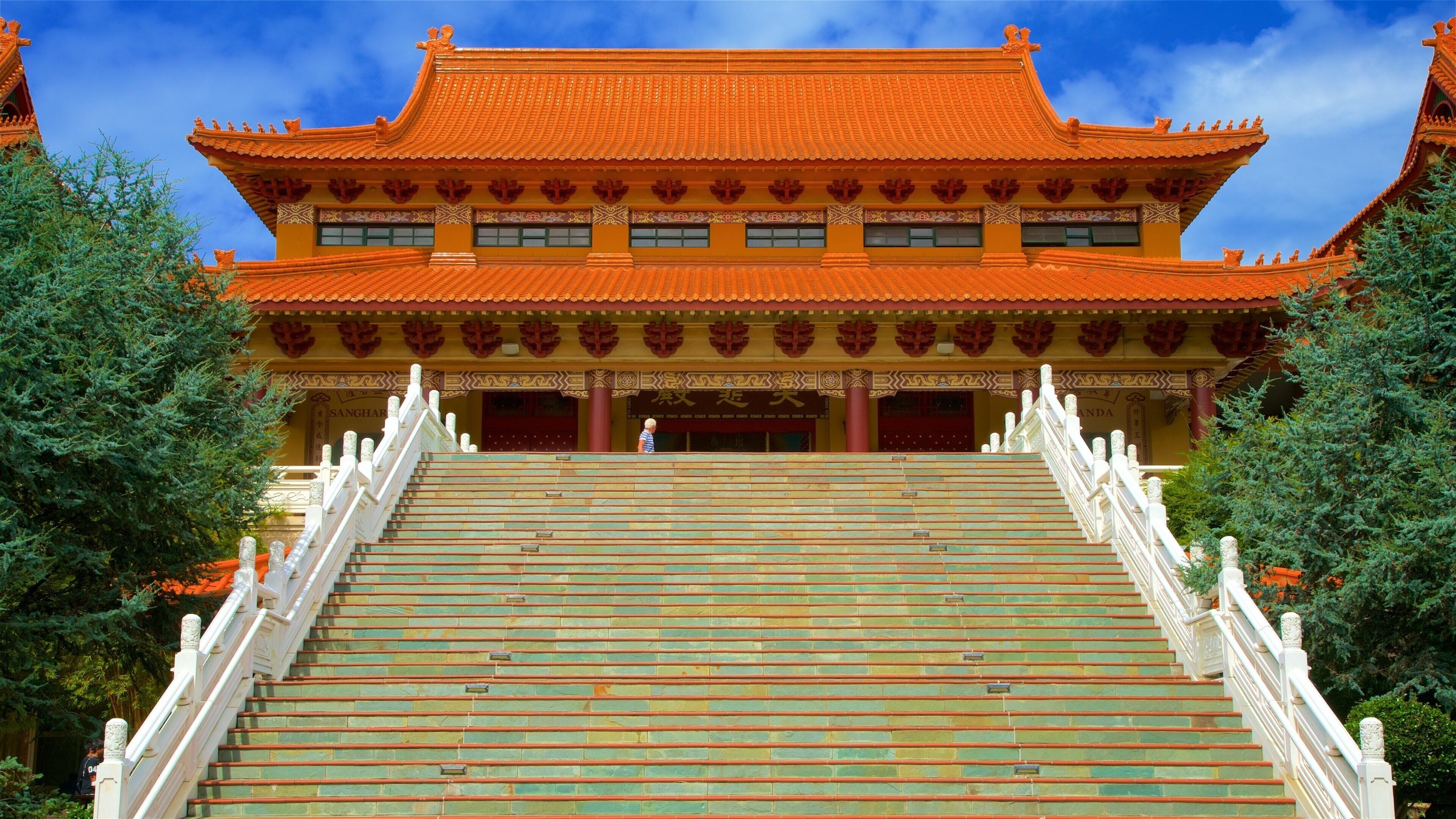 Nan Tien Temple featuring a temple or place of worship