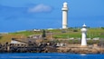 Wollongong North Beach featuring general coastal views and a lighthouse