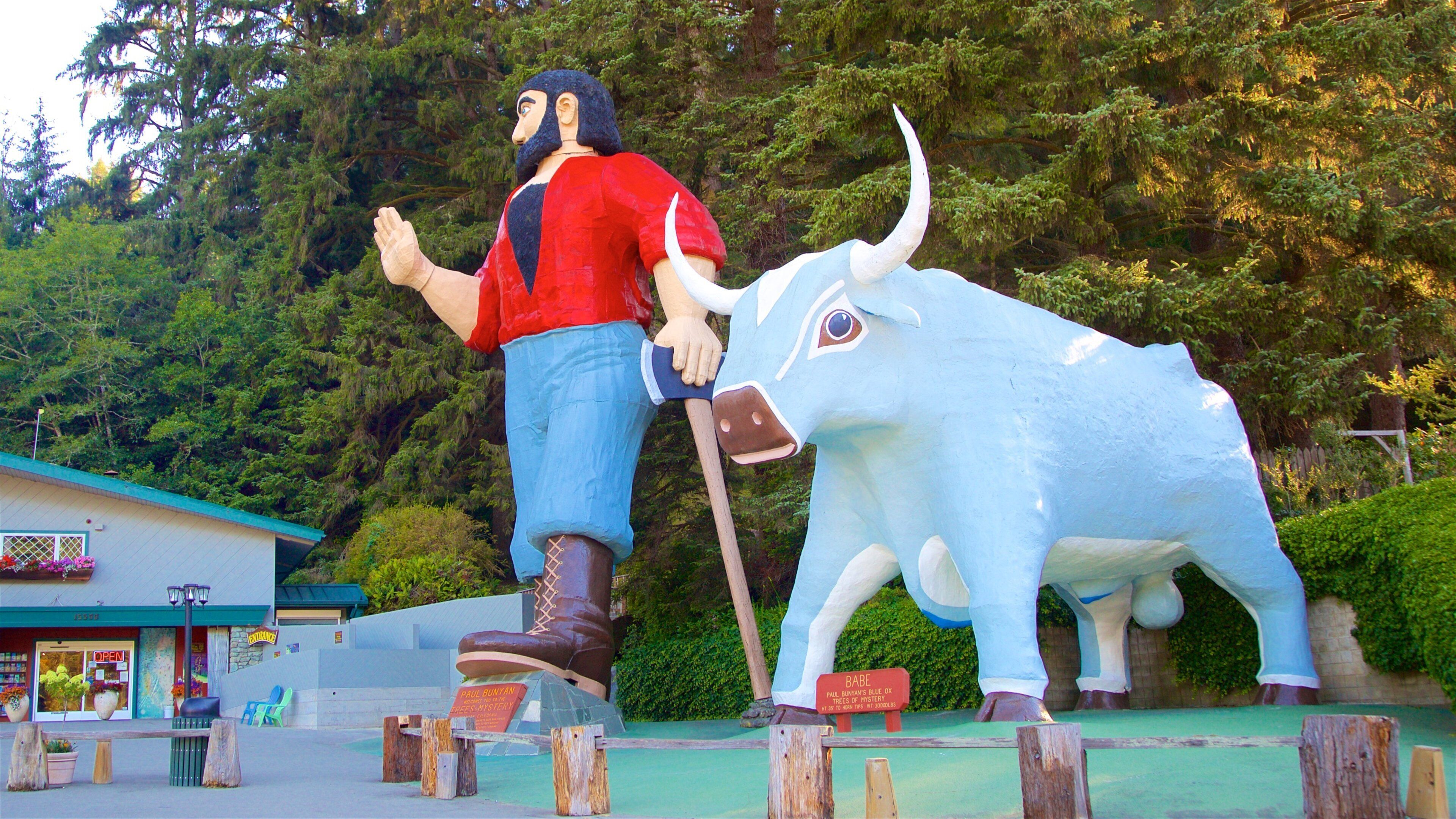 Redwood National and State Parks bevat kunst in de open lucht