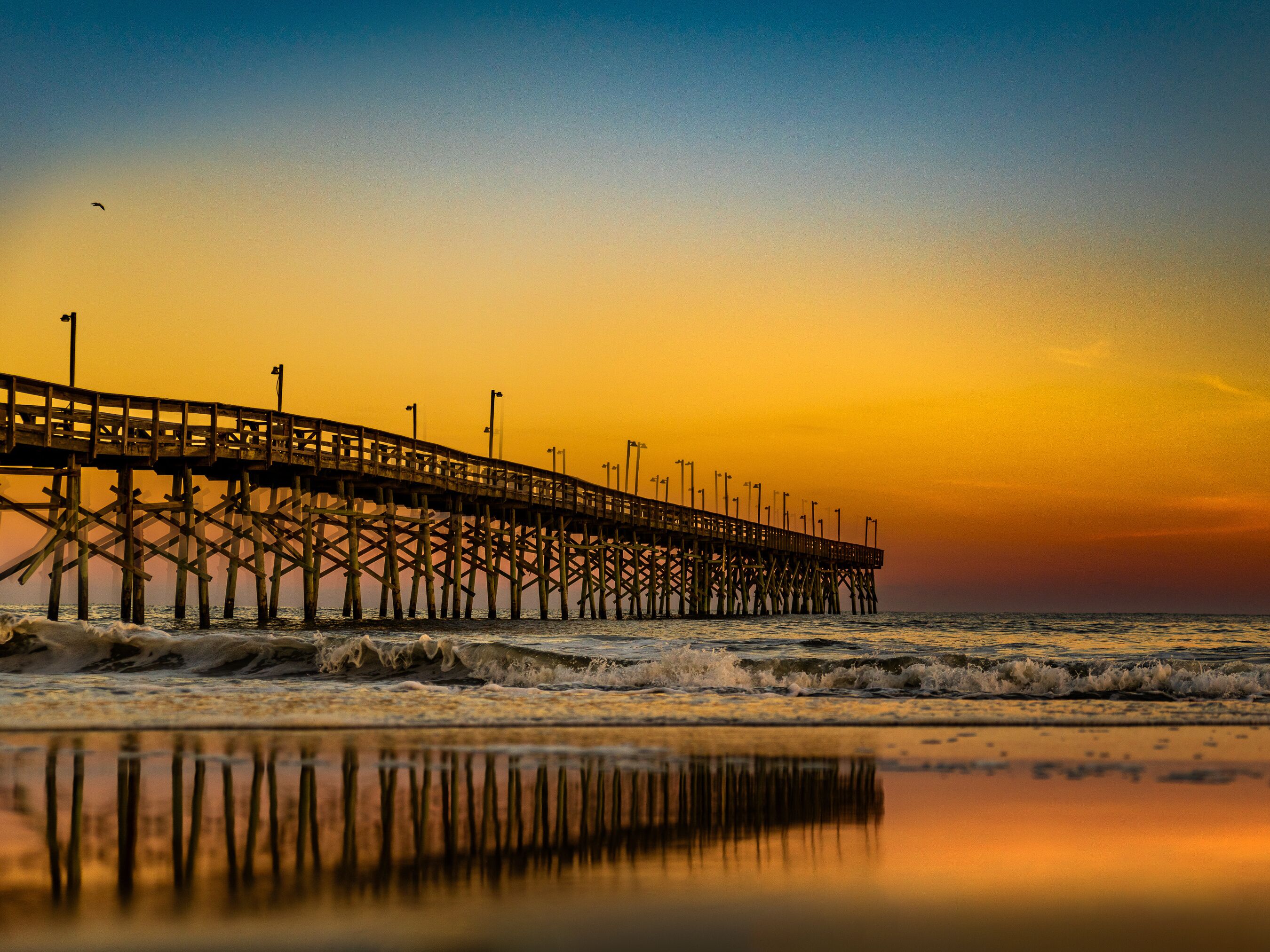 Ocean Isle Beach Pier Sunset