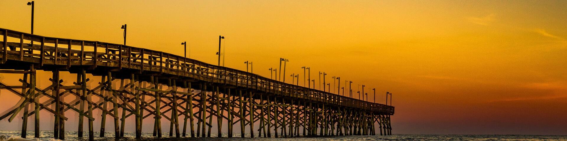 Ocean Isle Beach Pier Sunset