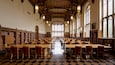 Bizzell Library featuring interior views and heritage elements