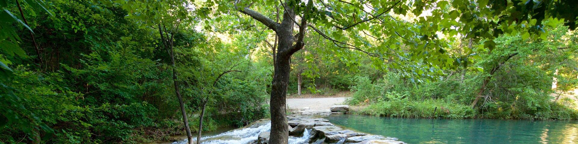 Chickasaw National Recreation Area which includes a river or creek