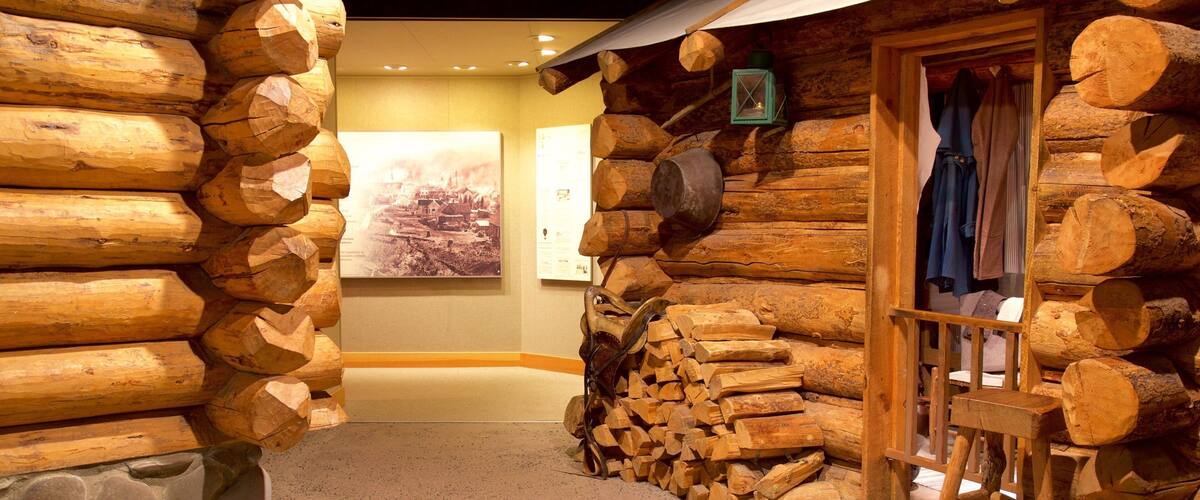 High Desert Museum showing interior views