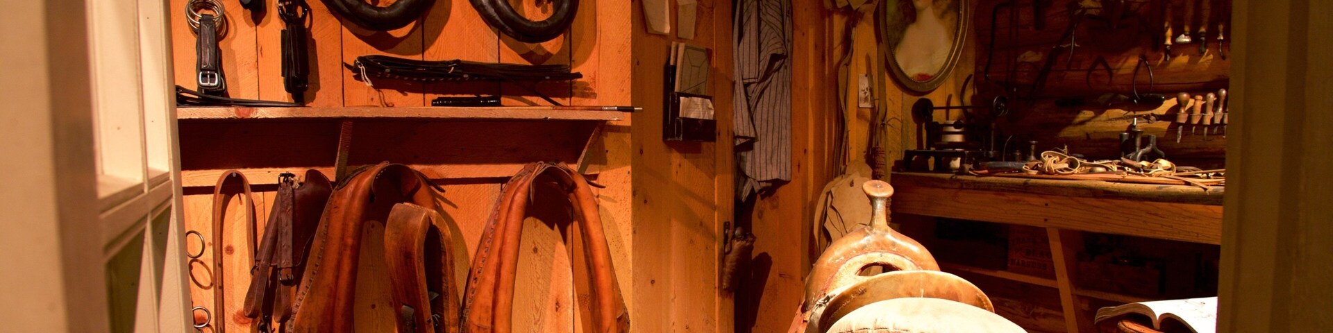 High Desert Museum featuring interior views