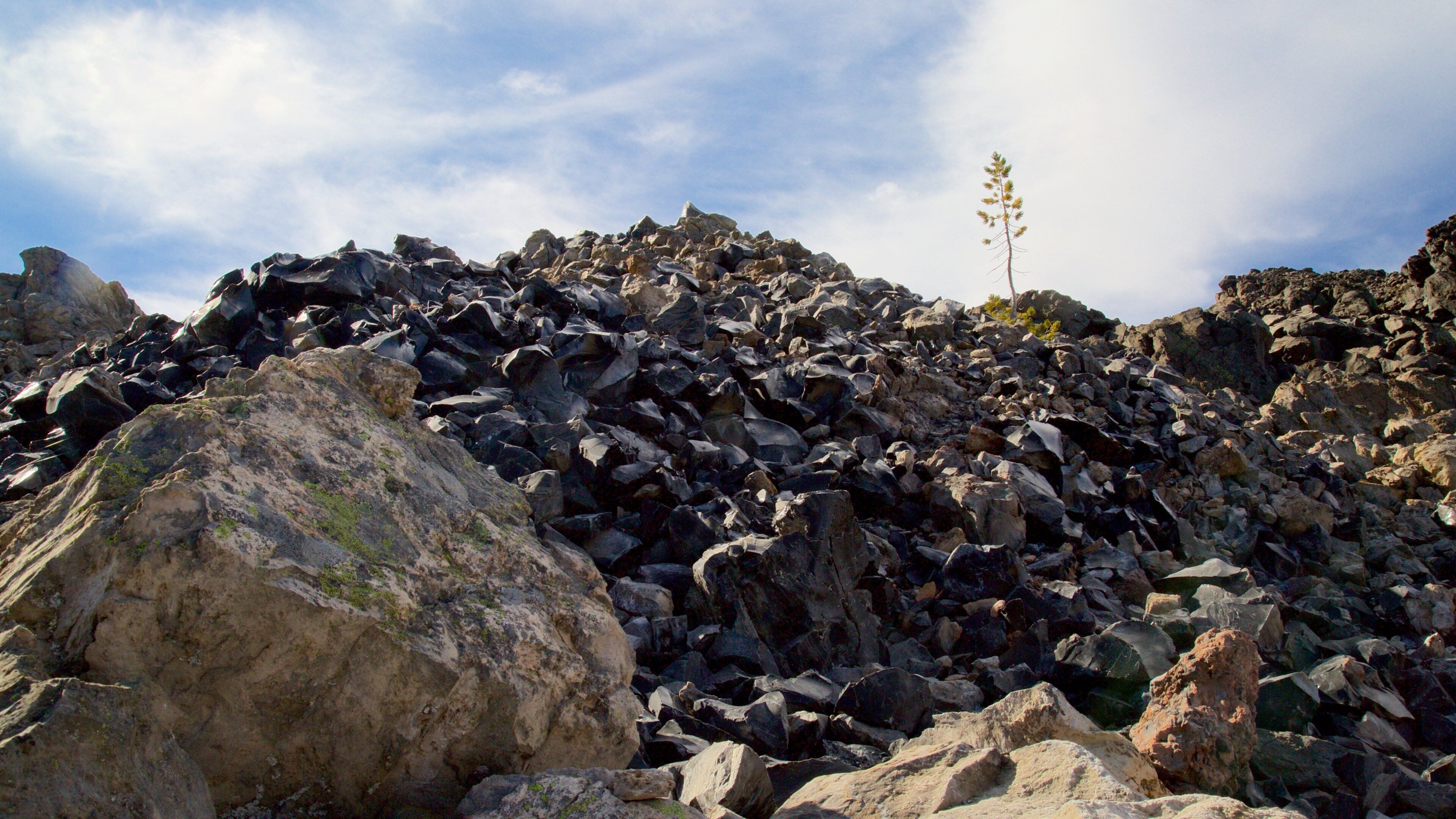 Newberry National Volcanic Monument showing tranquil scenes