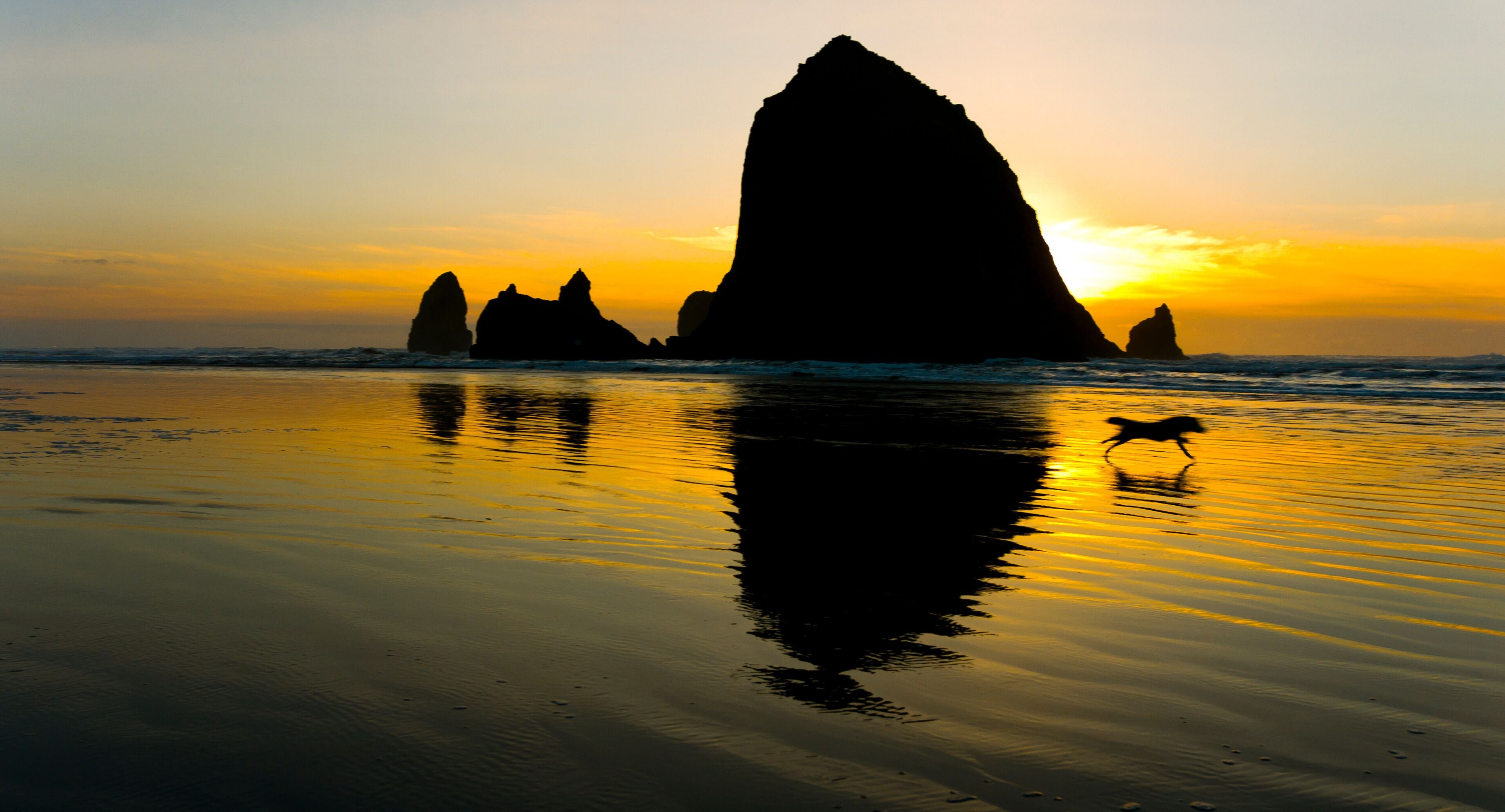 Cannon Beach in Oregon 