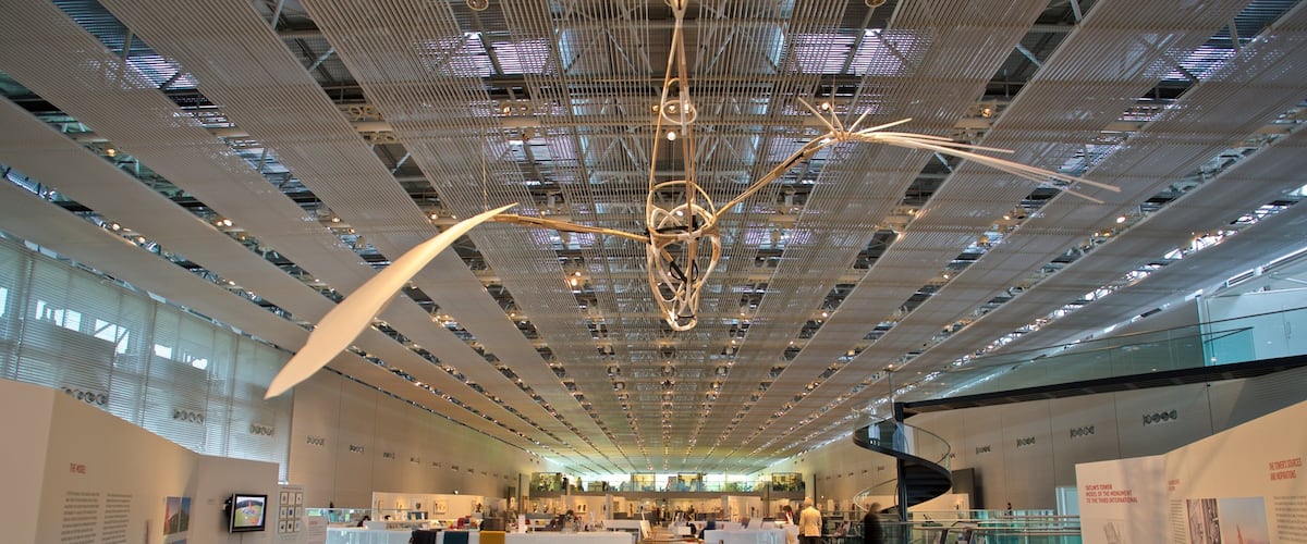 Sainsbury Centre for the Visual Arts which includes interior views and art
