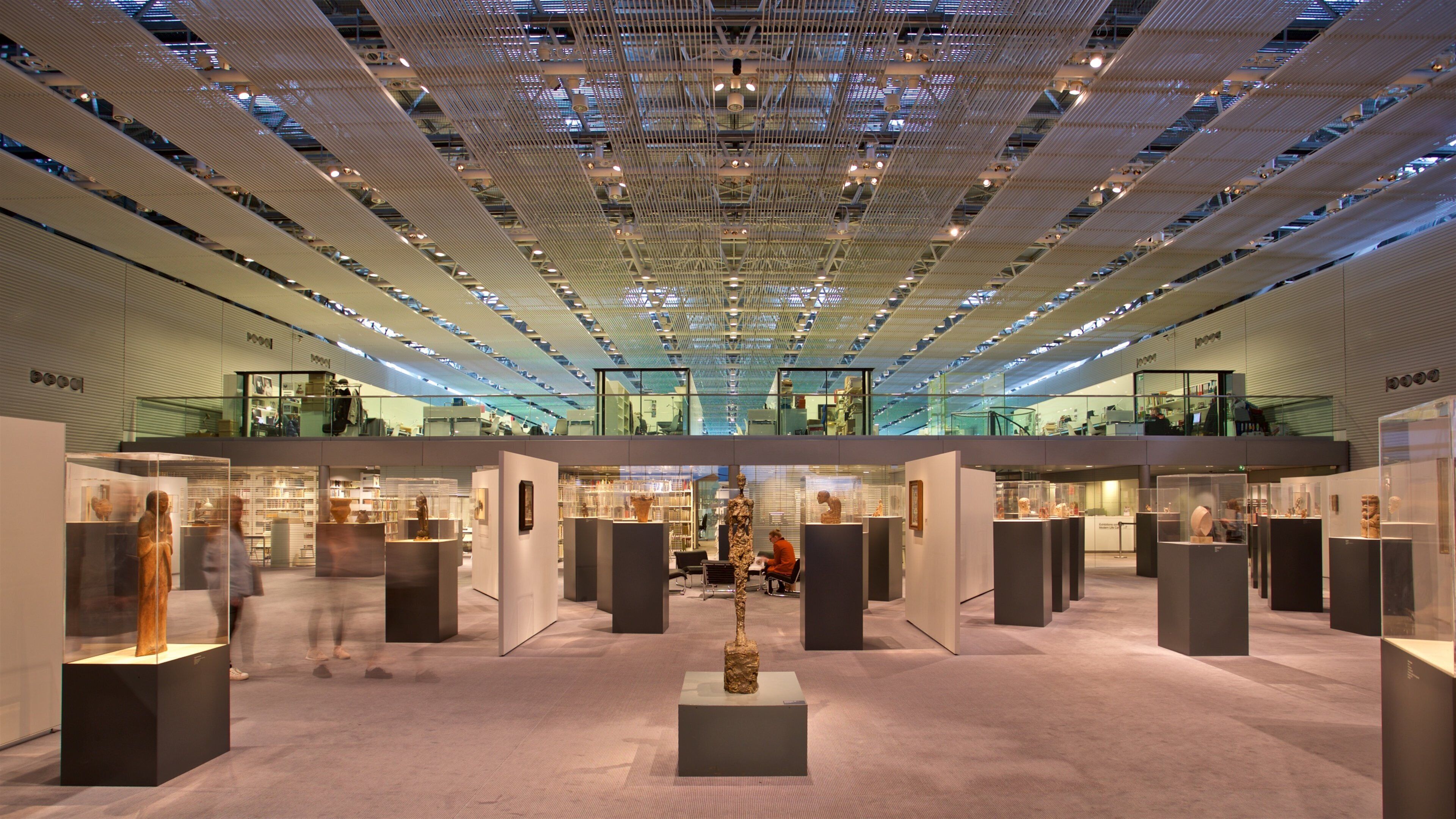 Sainsbury Centre for the Visual Arts which includes art and interior views