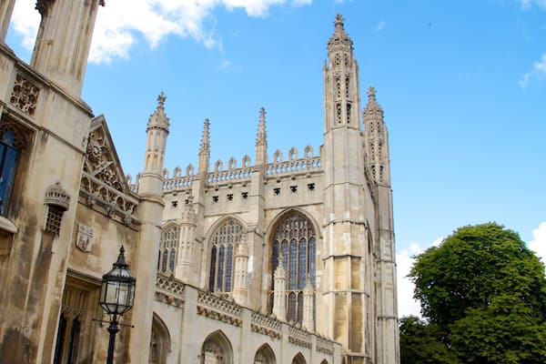 King\'s College mit einem Geschichtliches, historische Architektur und Kirche oder Kathedrale