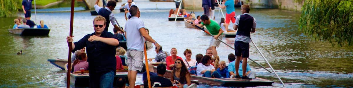 King\'s College showing boating, a lake or waterhole and kayaking or canoeing