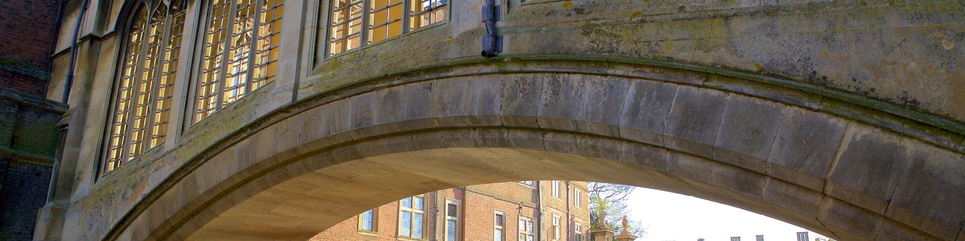 Bridge of Sighs que inclui uma ponte, caiaque ou canoagem e elementos de patrimĂŽnio