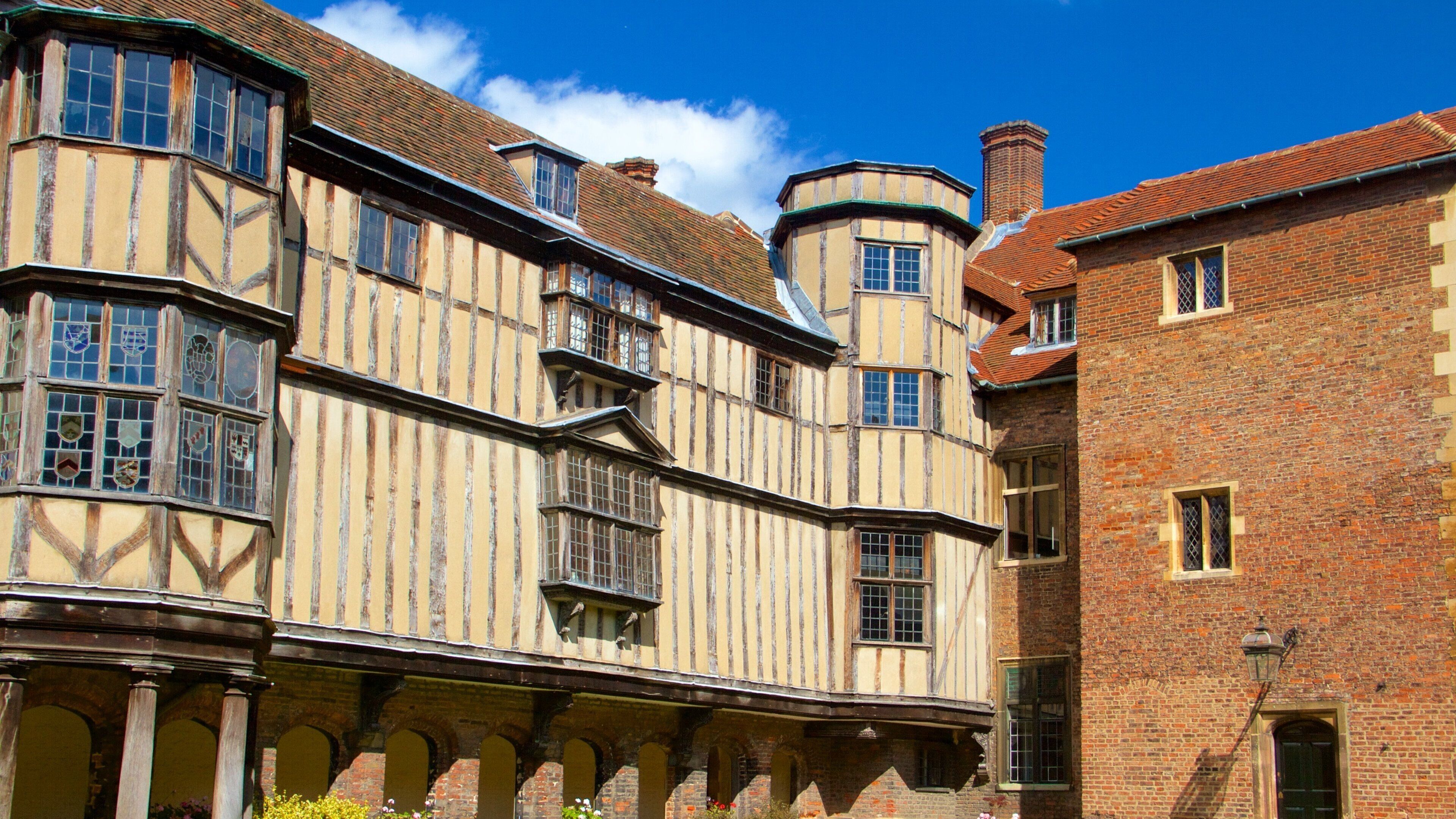 Queen\'s College showing heritage architecture