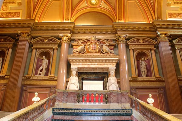 Fitzwilliam Museum featuring interior views, heritage architecture and heritage elements