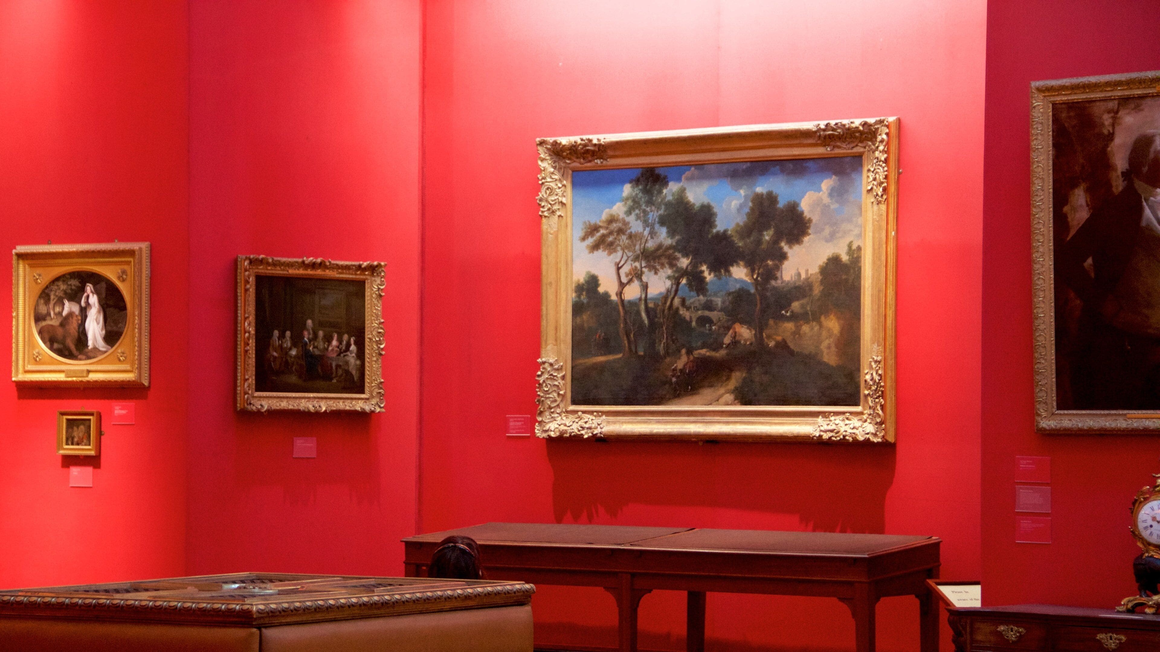 Fitzwilliam Museum som viser kunst og innendørs