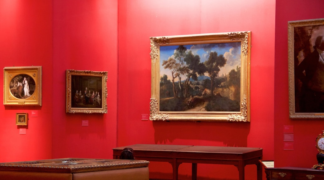 Fitzwilliam Museum som viser kunst og innendørs
