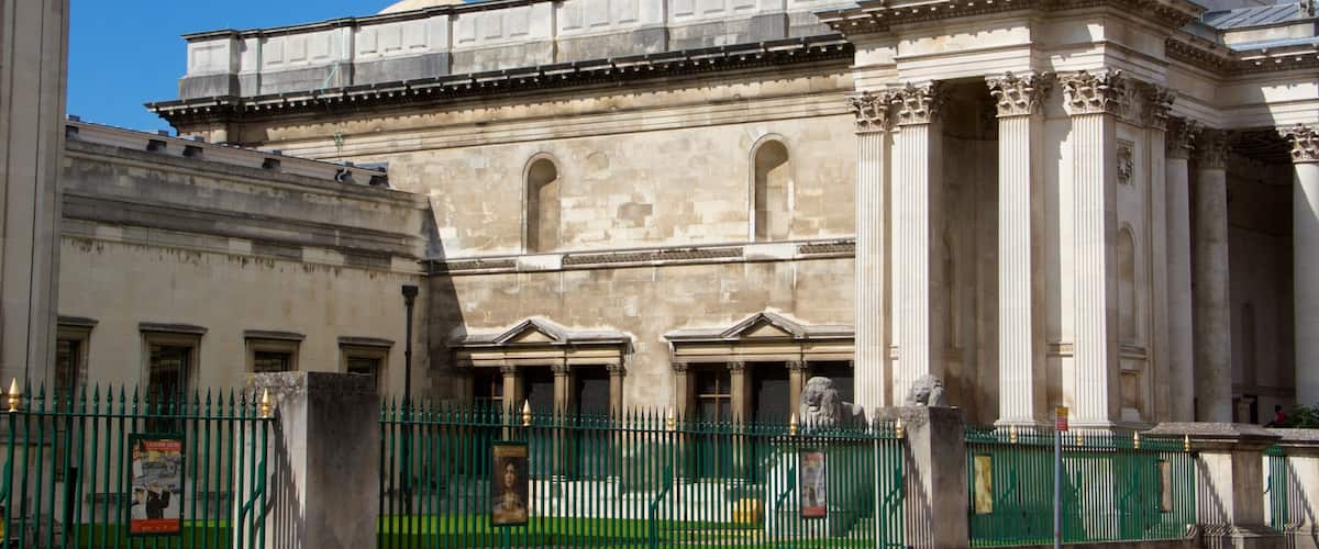 Fitzwilliam Museum que incluye patrimonio de arquitectura y elementos del patrimonio