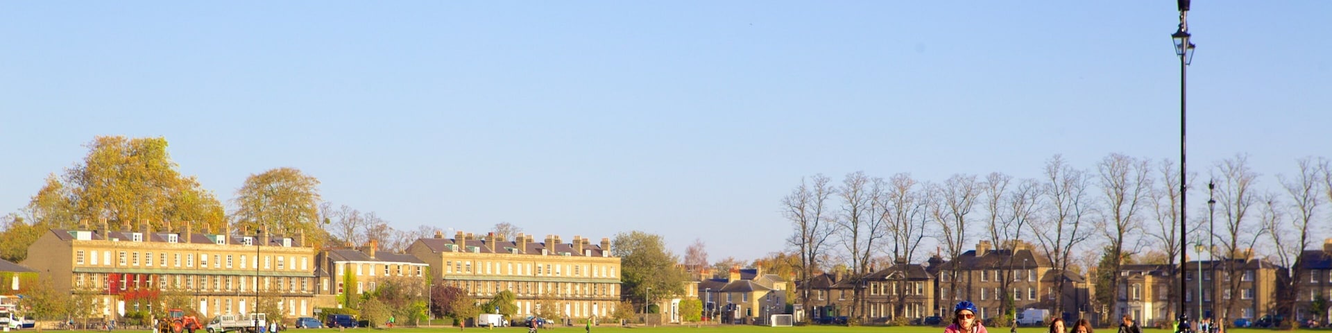 Parker\'s Piece which includes a park and hiking or walking