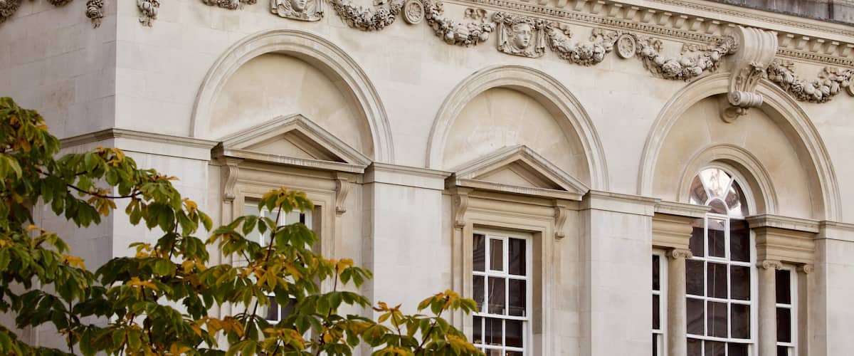 Senate House which includes heritage elements