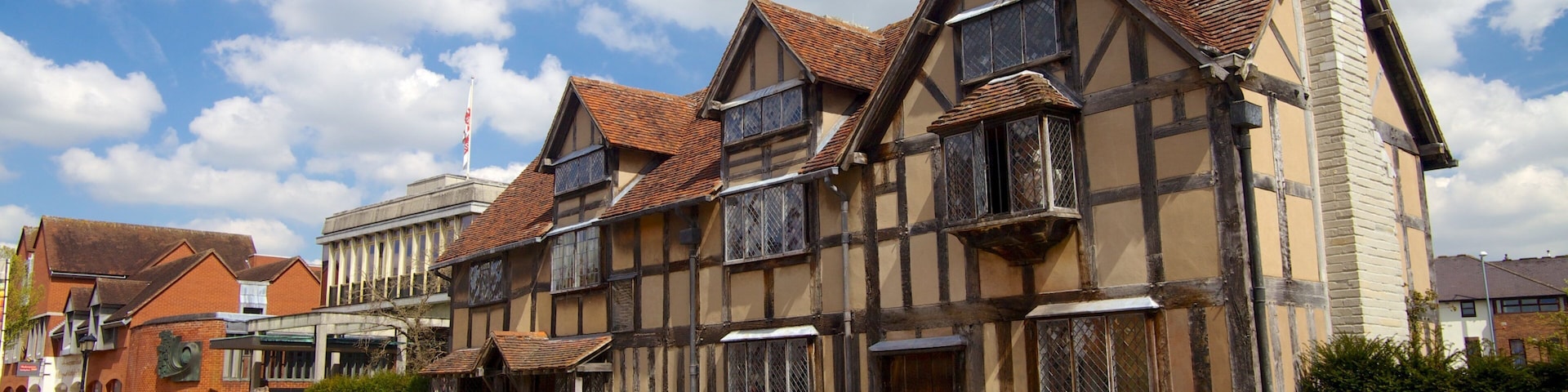 Birmingham which includes street scenes, a house and heritage architecture