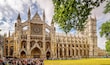 Multi-shop panorama of Westminster Abbey, London in high season., Shutterstock ID 680652298, SF SSA Case with Manager Approval: Case 07151371, Job: Prepay credit, Client/Licensee: , Other: