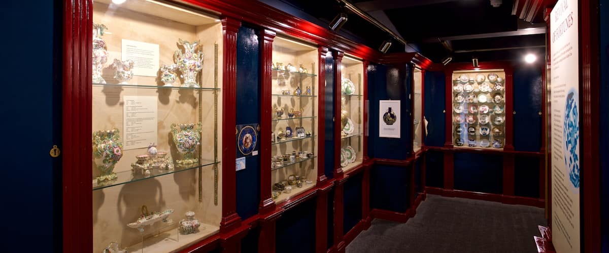 Coalport China Museum showing interior views