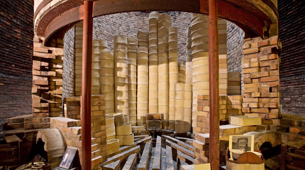 Coalport China Museum featuring interior views