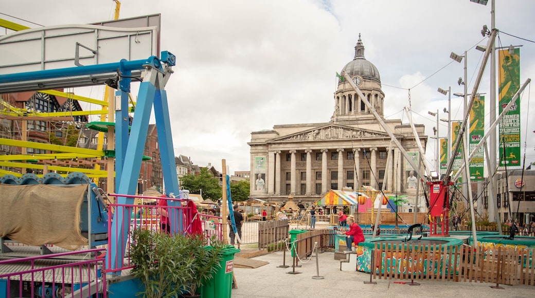 Nottingham Council House featuring heritage architecture