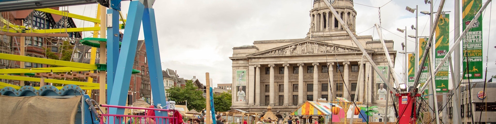 Nottingham Council House featuring heritage architecture