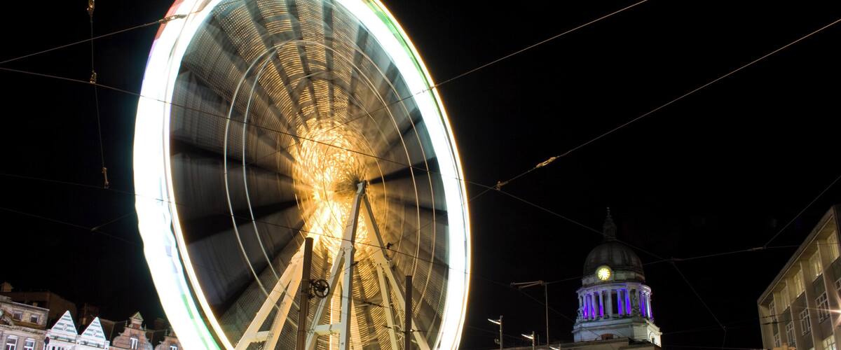 The Council House and Ferris Wheel