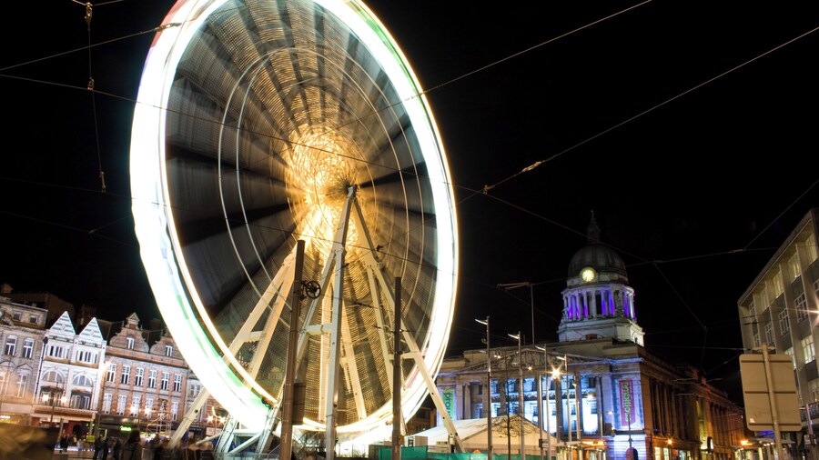 The Council House and Ferris Wheel