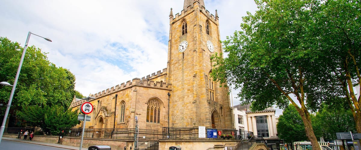 St Peter\'s Church featuring heritage architecture and a church or cathedral