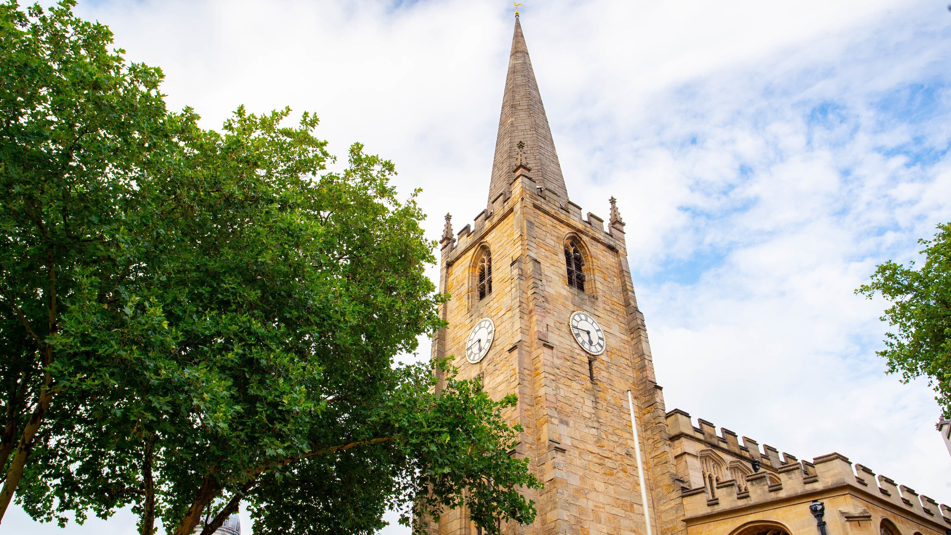 St Peter\'s Church featuring a church or cathedral and heritage architecture