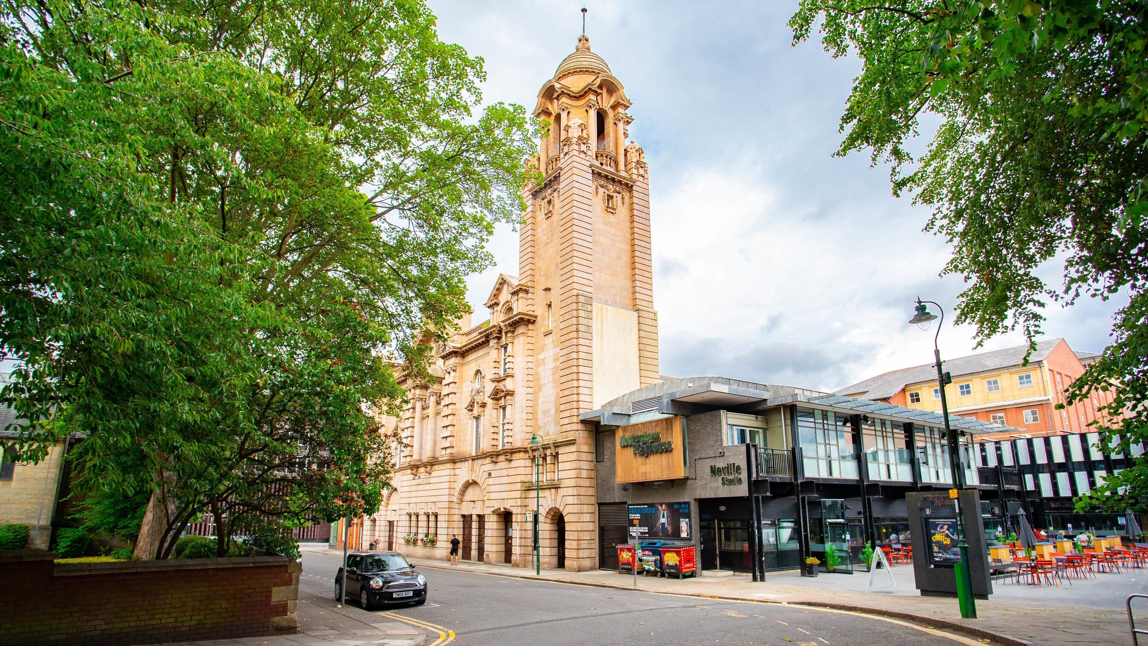 Nottingham Playhouse showing heritage architecture