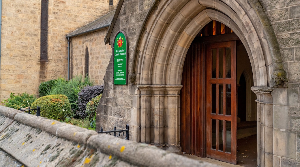 Nottingham Cathedral showing heritage elements
