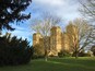 View of Hardwick Hall from the gardens.