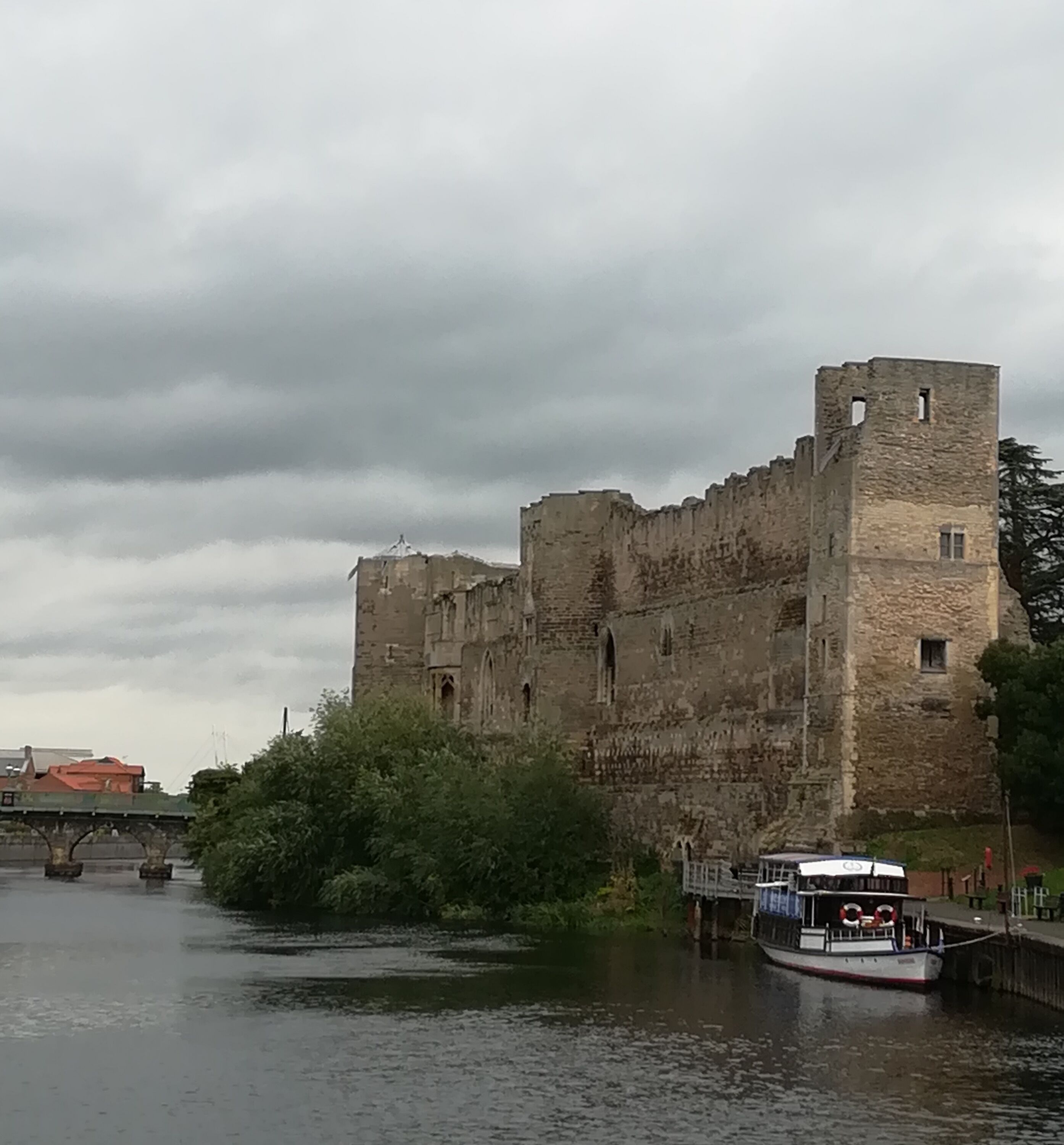 Newark Castle. King John died here in 1216. Key English Civil War site and my current home town.