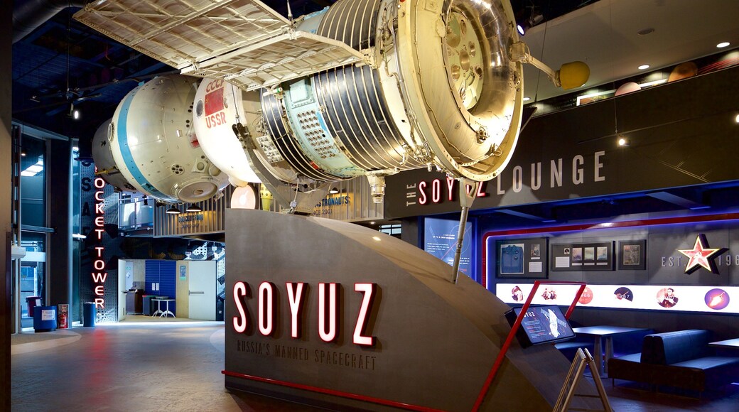 National Space Centre which includes interior views and signage